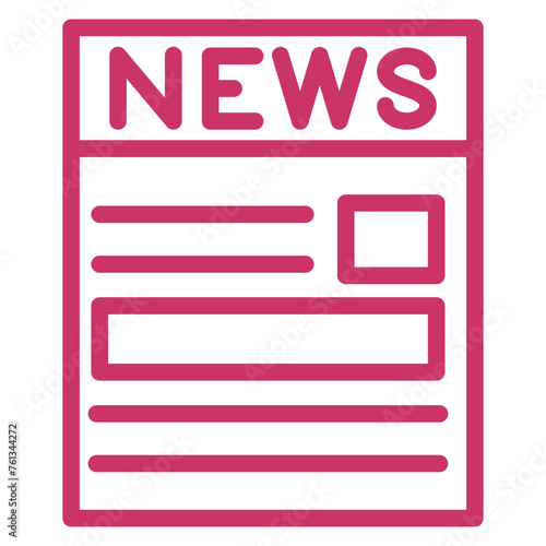News Headline Icon Style