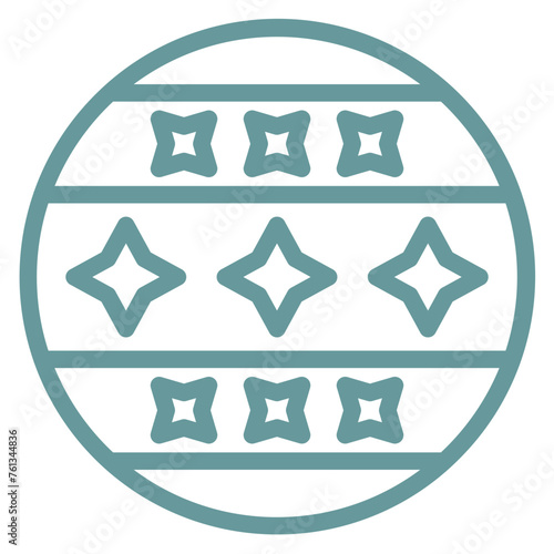 Circus Ball Icon Style