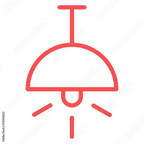 Pendant Light Icon Style