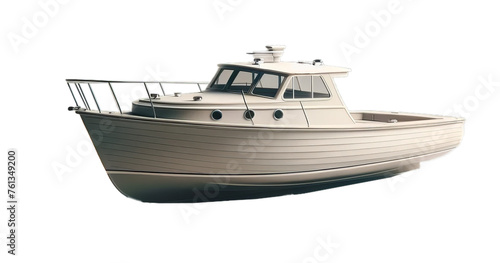Boat on a Transparent Background