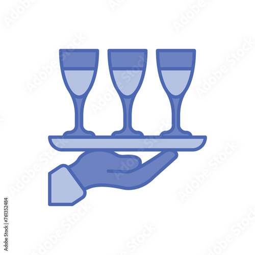 Duo Tone Drinks vector icon