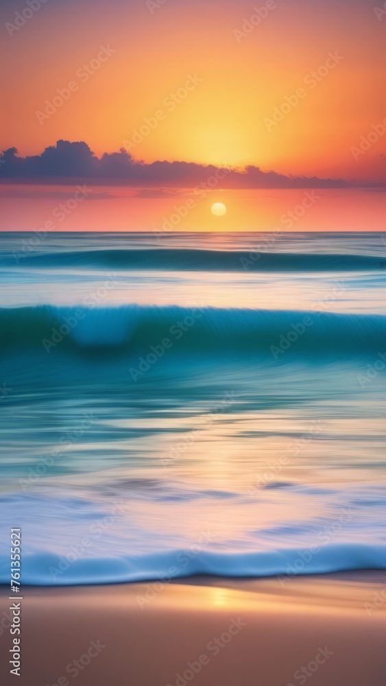 sunset over the sea sunset over the sea