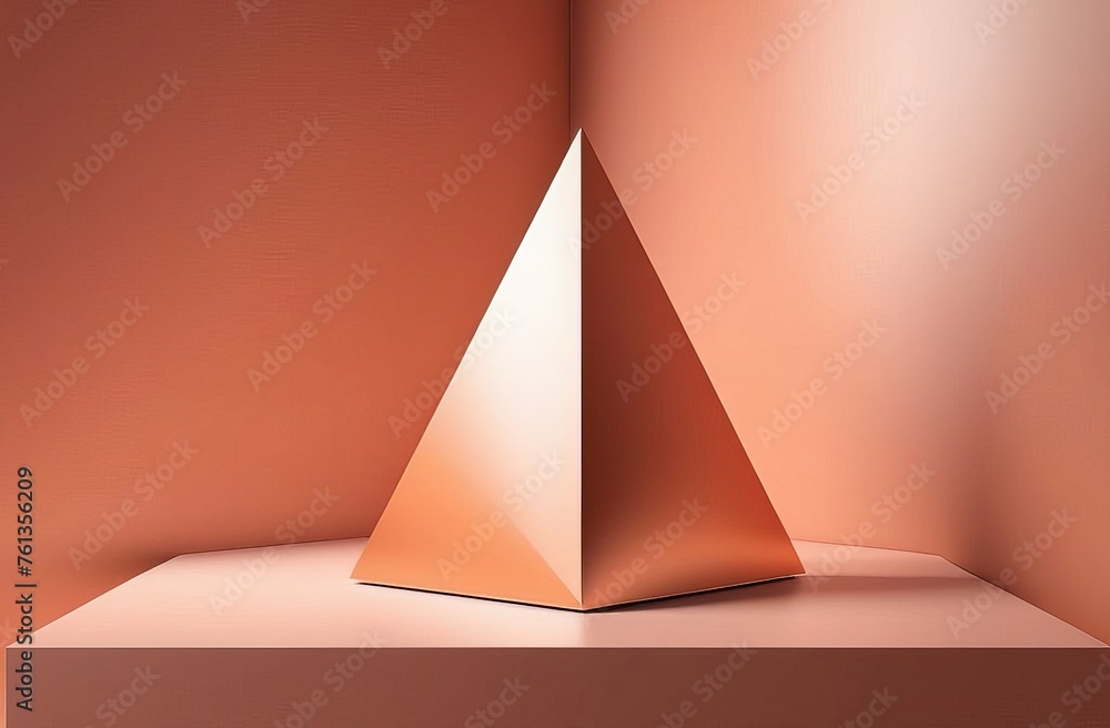 Fototapeta premium background with triangles