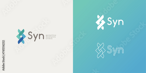 Arrow symbols logo design for genetics, medical or even logistics businesses