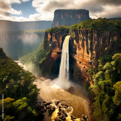 Nature's Masterpiece: Angel Falls - The World's Highest Uninterrupted Waterfall