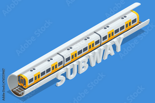 People Passangers In Subway. Commuting passengers. Subway train collection. Vehicles designed to carry large numbers of passengers.