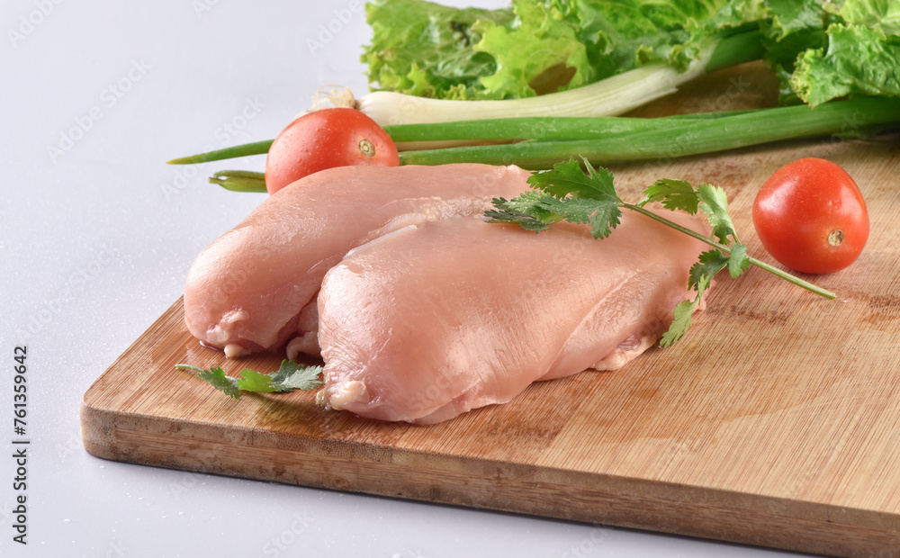Raw chicken or uncooked chicken, fresh and healthy Raw chicken or uncooked chicken, fresh and healthy