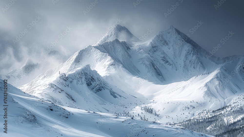 Snow-Capped Solitude Snow-Capped Solitude