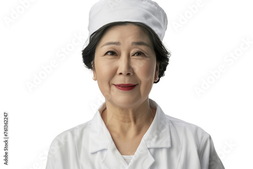 Graceful Chinese nurse