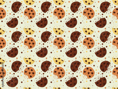 easter cookies white day vector cartoon icon dessert breakfast illustration wallpaper sweet biscuit