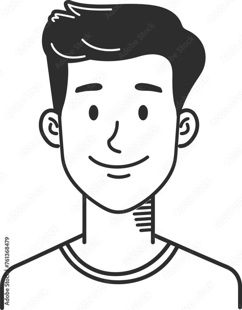 Dapper Man Vector Graphic Dapper Man Vector Graphic