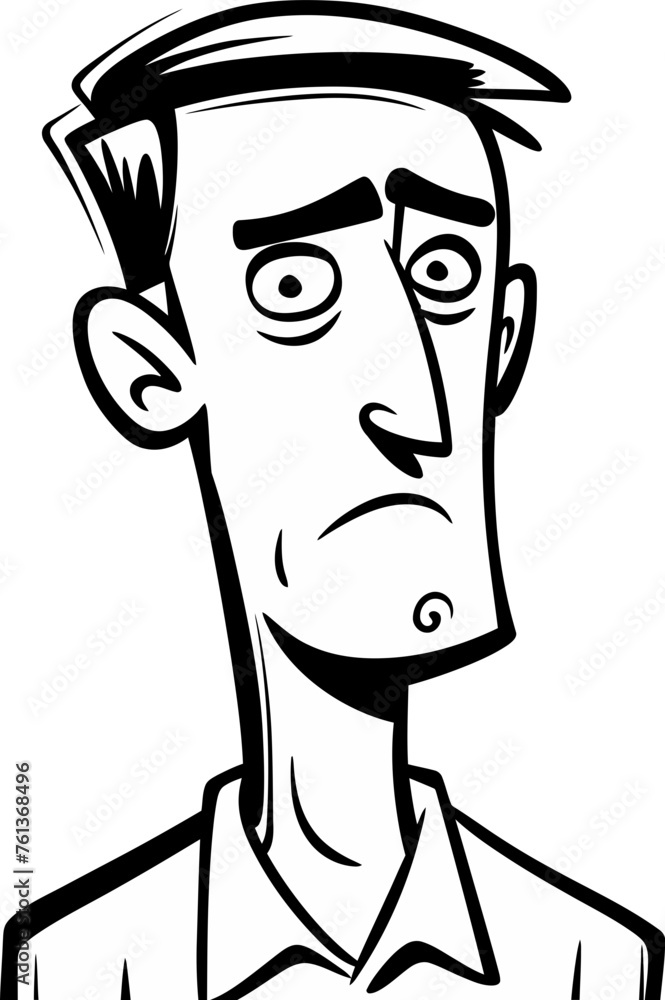 Obraz premium Dynamic Businessman Vector Art