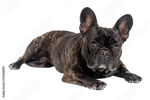 Adorable french bulldog photo