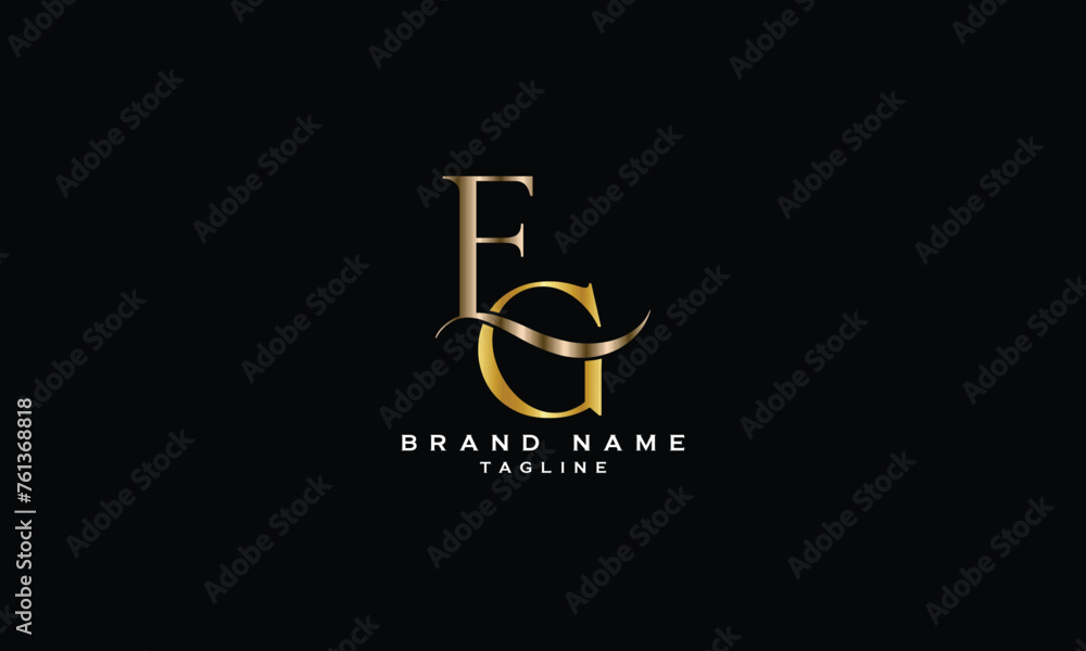 EG, GE, Abstract initial monogram letter alphabet logo design EG, GE, Abstract initial monogram letter alphabet logo design