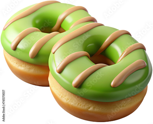matcha-green-tea-sauce-donuts