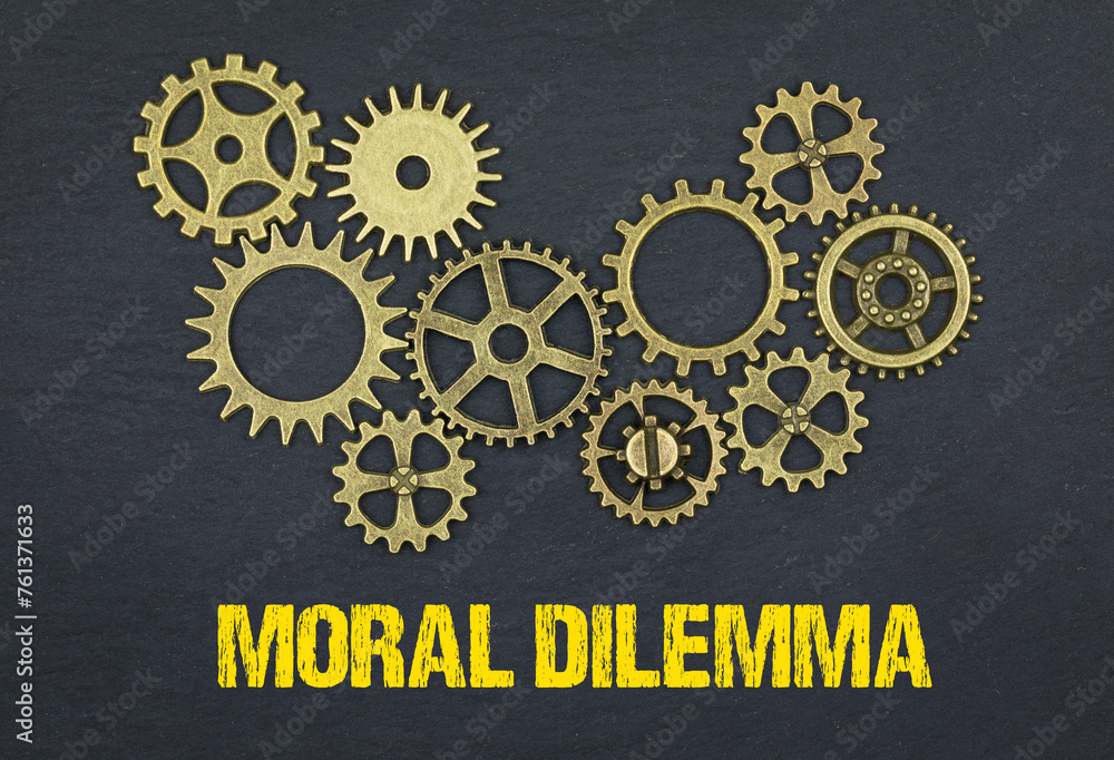 Moral Dilemma	 - obrazy, fototapety, plakaty 