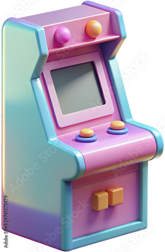 arcade-game-cabinet-pastel--from-the-90-s---aesthe