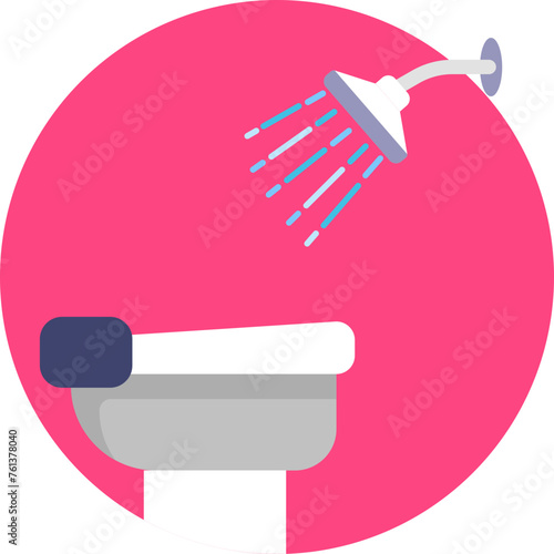 The Hair Wash Sink icon epitomizes the luxurious pampering offered in our barber shop, where clients can indulge in a soothing and invigorating hair wash experience.