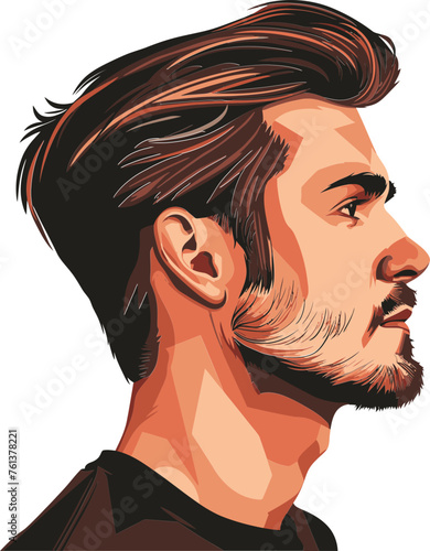 Tech Geek Innovation Entrepreneurial Visionary Creative Genius Man Vector Image