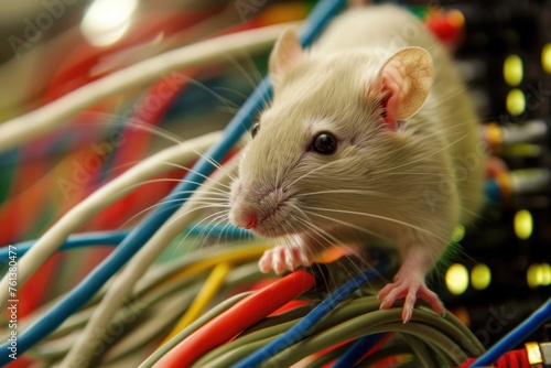 Rat,mouse Chewing on Electrical Wires