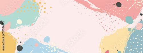A colorful background with a lot of dots and splatters