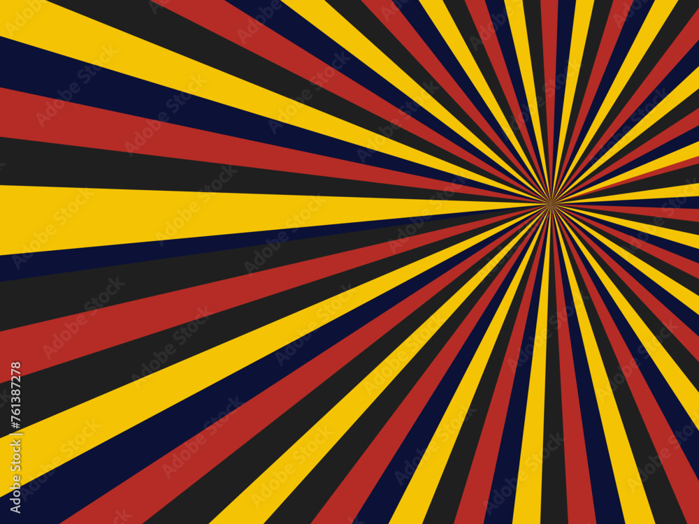 A burst of classic retro. Antique rays background. A burst of classic retro. Antique rays background.