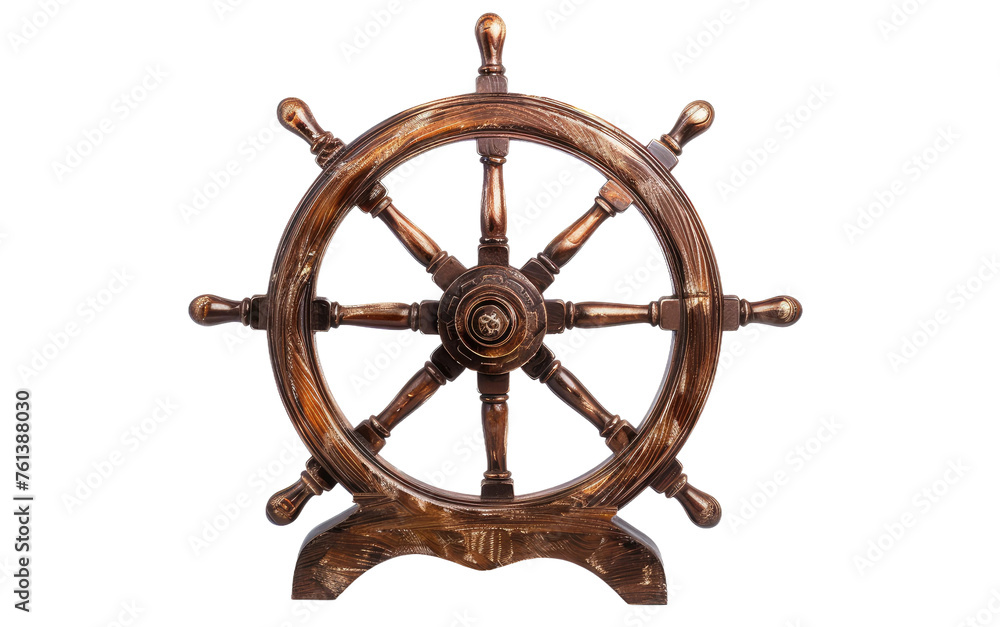 Wheel of Adventure: The Iconic Ship Wheel in Maritime Lore Generative AI