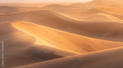 Dunes at Sunset Serenity