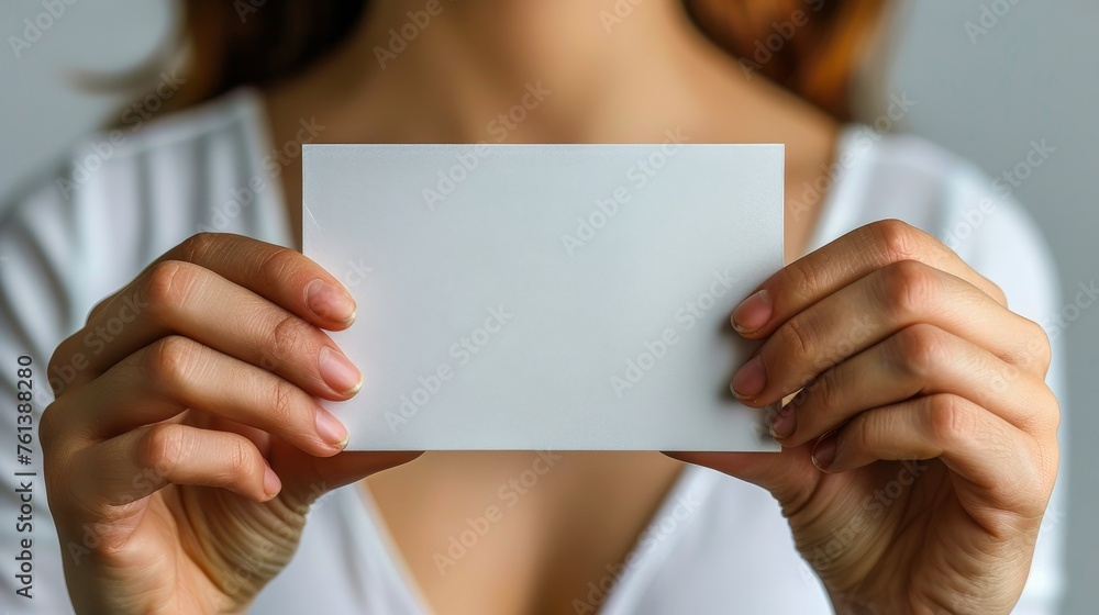 Person Holding Piece of Paper Person Holding Piece of Paper