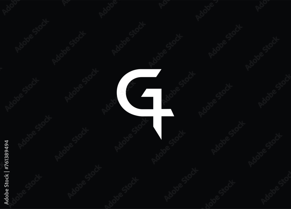 CG Monogram Letter Logo Design vector template CG Monogram Letter Logo Design vector template
