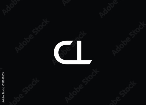 CK Monogram Letter  Logo Design vector template