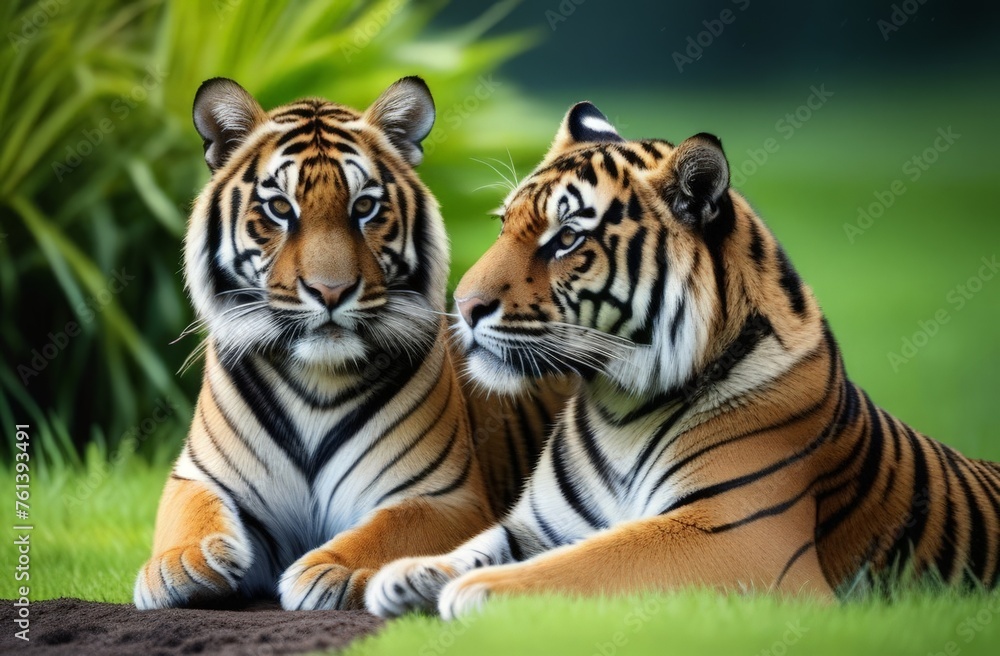 Obraz premium tiger in the wild