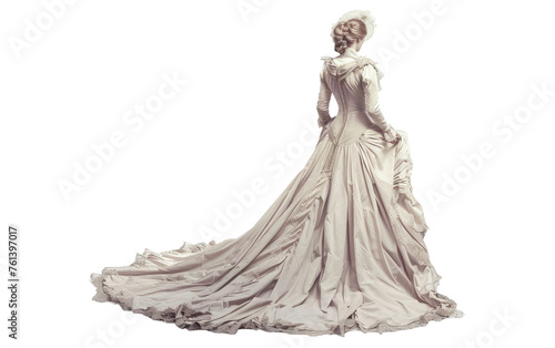 Victorian Era Gown: Timeless Women's Fashion - Generative AI