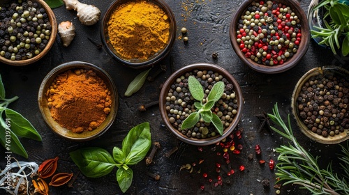 Culinary Spices in Natural Symmetry