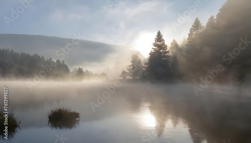 fog over the river © Bella