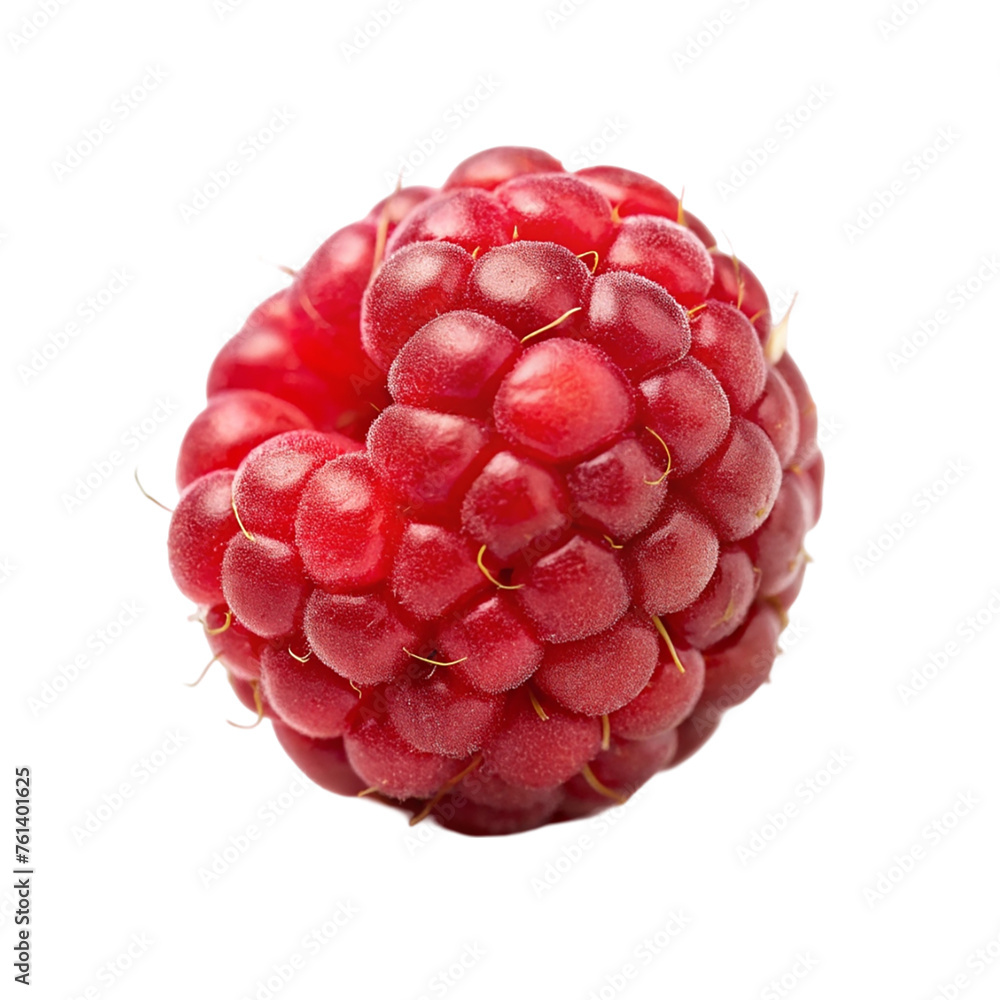 A fresh raspberry. isolated on transparent background. A fresh raspberry. isolated on transparent background.