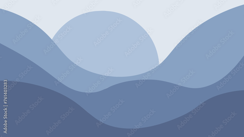 Shades of blue waves wallpaper 4k Shades of blue waves wallpaper 4k