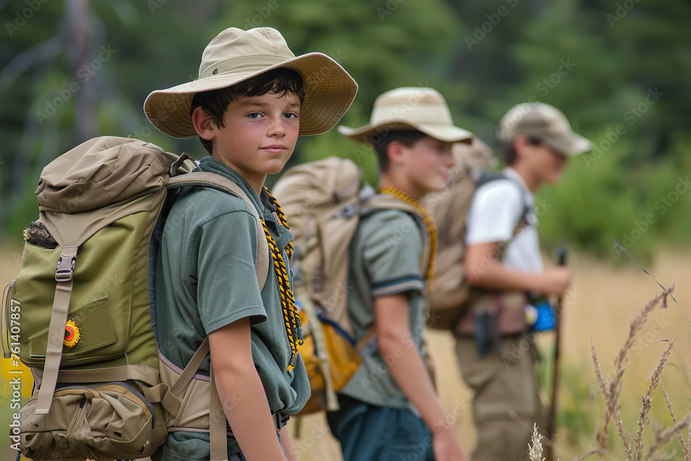 Scout Troop Ready for Summer Trekking Challenge Scout Troop Ready for Summer Trekking Challenge
