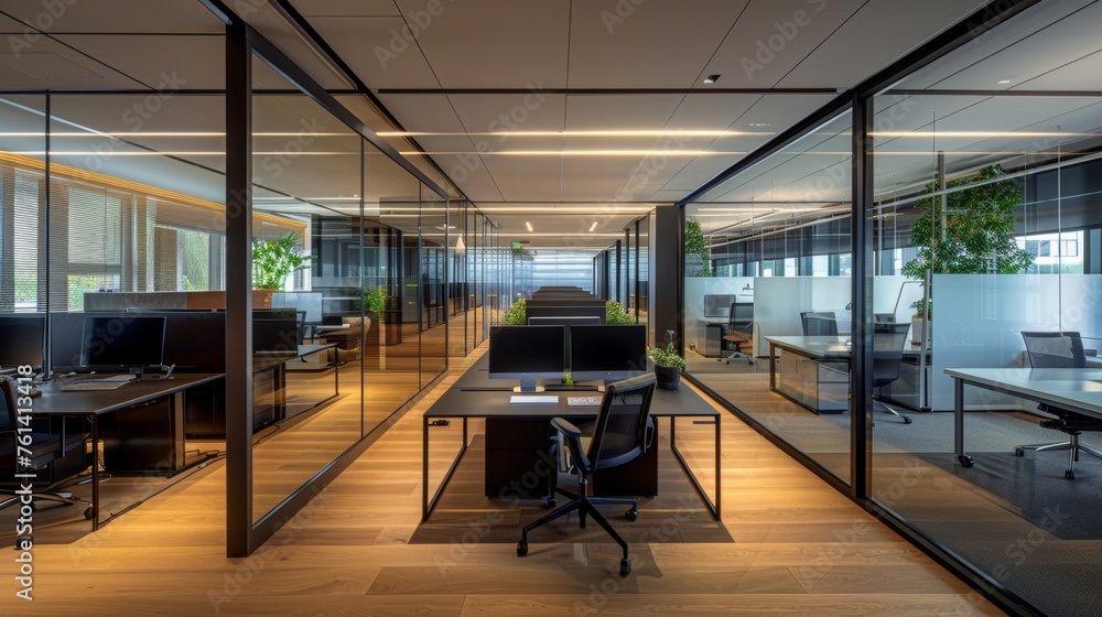 Sleek Corporate Office Design