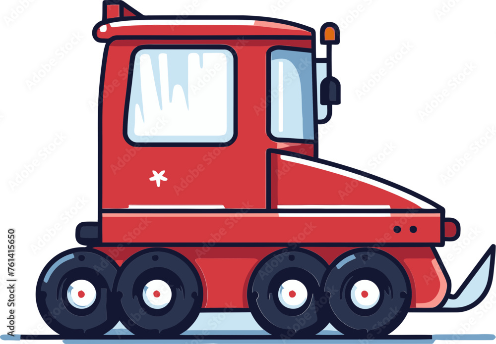 Snowplow Vector Illustration: Where Design Innovation Knows No Bounds