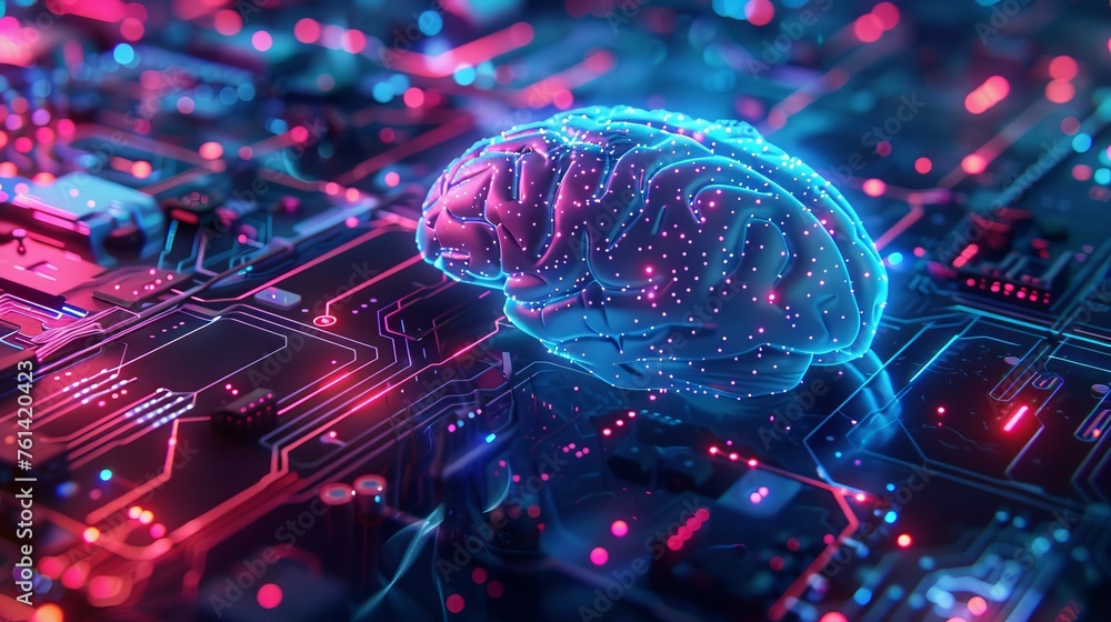Neon Brain Network Neon Brain Network