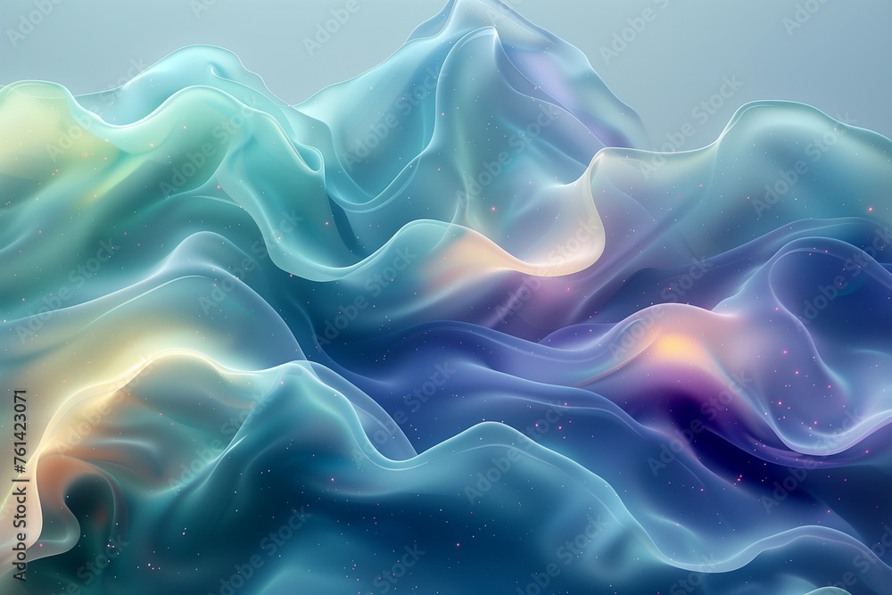 Fototapeta premium abstract blue subtle background wallpaper in the style of ambient blue digital designs