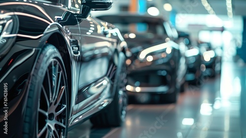 Luxury Cars Showroom Display