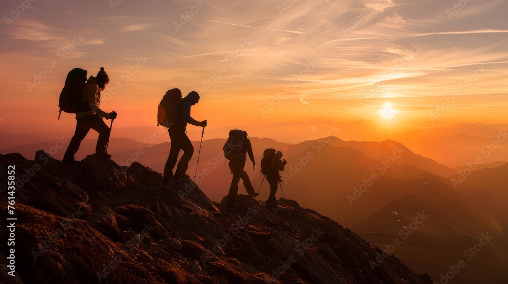 Summit Adventure at Sunrise