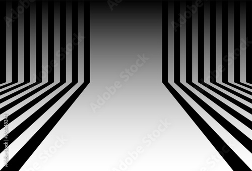 Images designed using a vector editor bring objects together into a single piece Designed to be stacked to be the same size The pattern is of good quality and has a gradient black and white color 