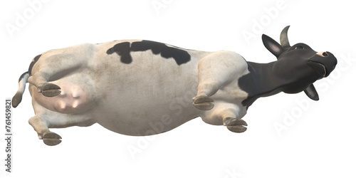 Cow isolated on a Transparent Background