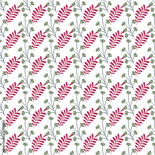Free vector watercolor floral seamless pattern