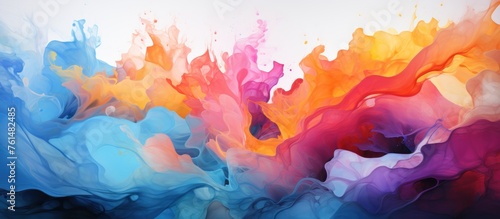 Multicolor dynamic background