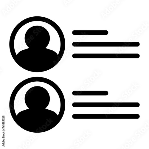 candidates glyph icon