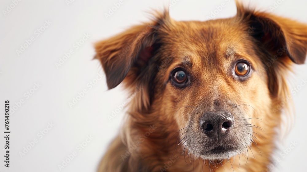 Close up of a dog's face, suitable for various projects Close up of a dog's face, suitable for various projects